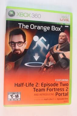 The Orange Box Half Life 2 Team Fortress 2 (Xbox 360, 2007) Complete, tested